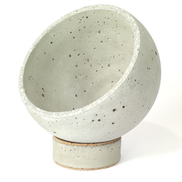 doniczka betonowa kula